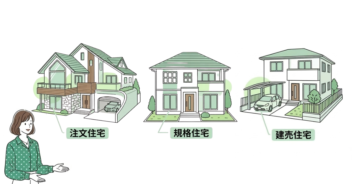 注文、規格、建売比較
